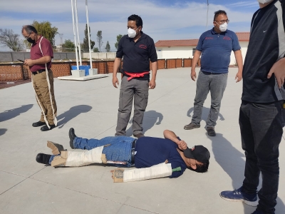 Protección Civil Jalpan se capacita en “Jornada Búsqueda y Rescate”