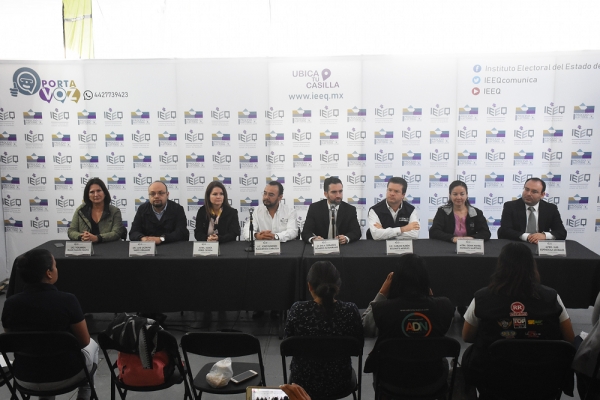Destaca IEEQ jornada electoral exitosa y con alta participación ciudadana en Querétaro