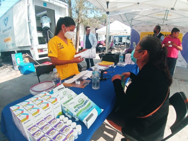 Concluye Jornada de Salud Preventiva de Grupos Vulnerables "Nosotros Vamos" en Pedro Escobedo.