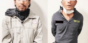 Detienen a probables responsables del robo de vehículo