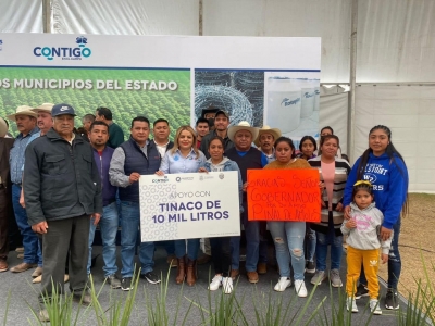 Lupita Ramírez acude a la entrega regional de apoyos al Campo